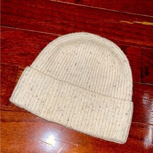 Off white beanie